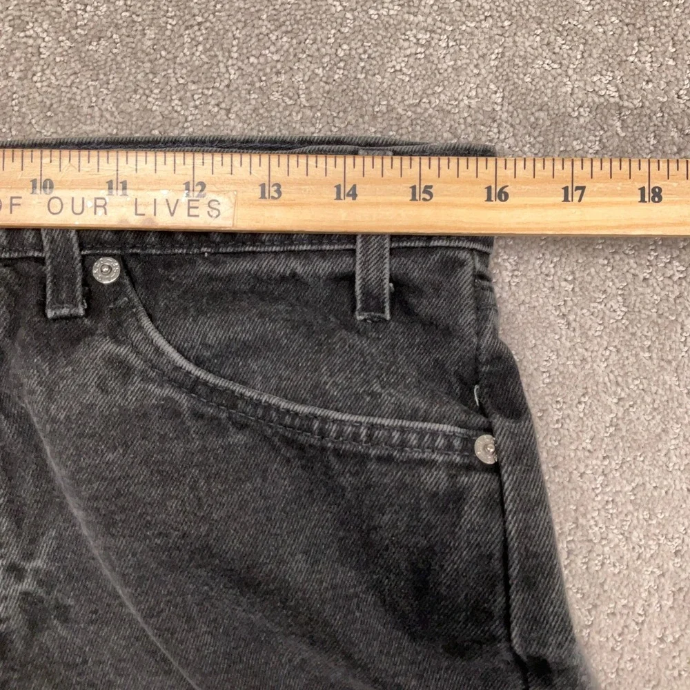 Levis 550‎ Jeans Mens 33W 30L Charcoal Wash Orange Tab Relaxed Fit  Denim Pants